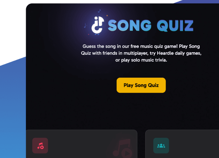 Multiplayer Music Game